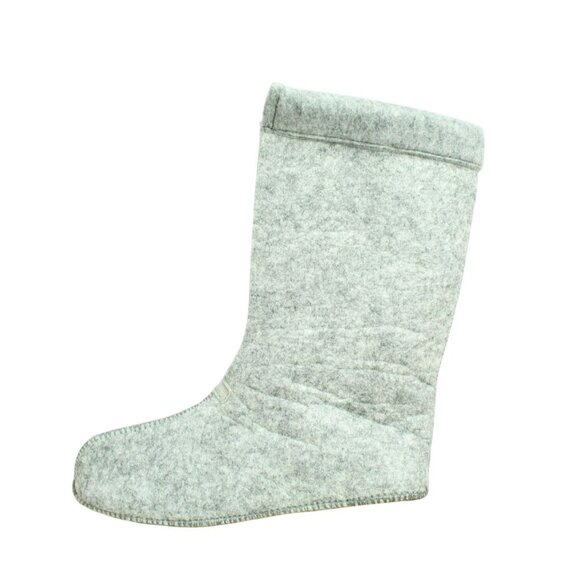 LL Bean Gray Wool Warm Replacement Boot Liner Inserts Size 5 - Picture 1 of 9